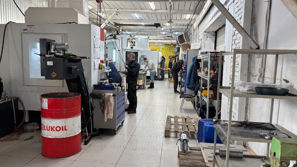 Рабочая зона цеха